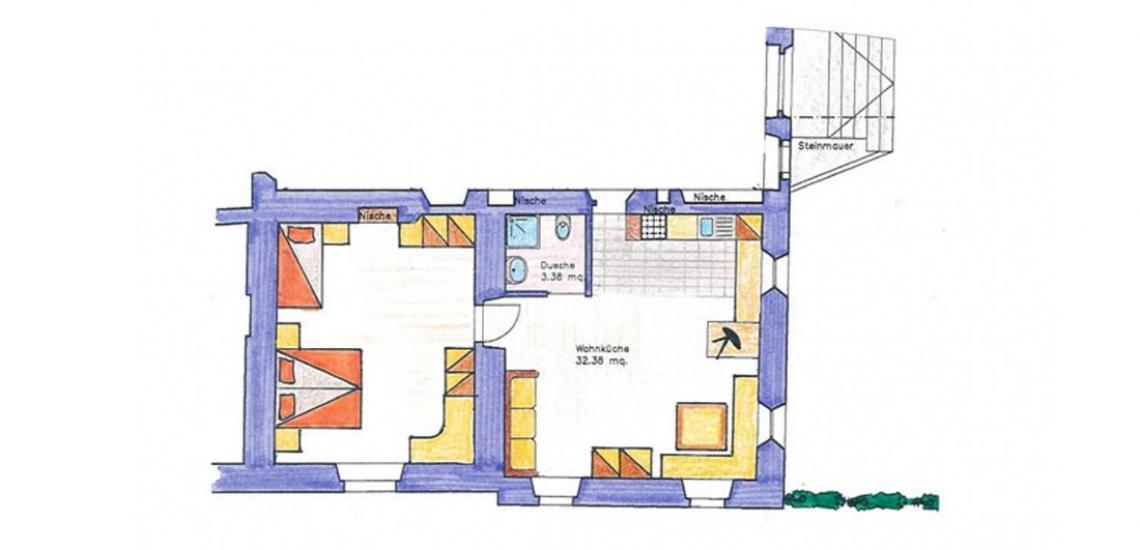 Appartement Pichler Toblach Exteriör bild